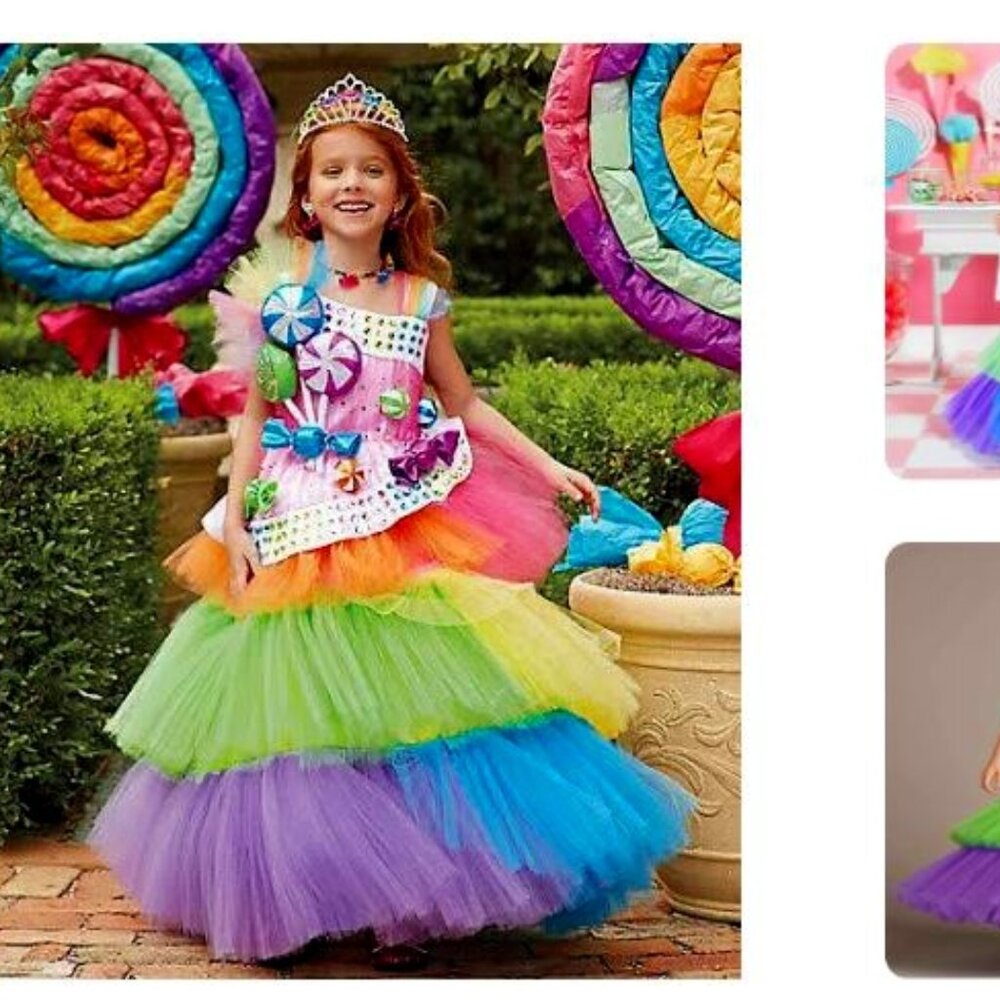 Wishcraft Chasing Fireflies Candy Fairy Halloween Princess Lollipop Size 6